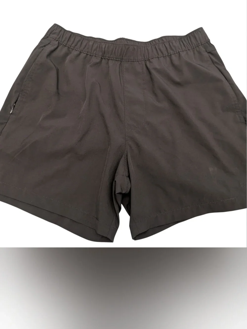 Hollister Men's Elastic-Waist Athletic Shorts - Black